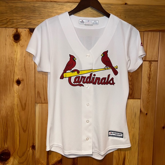Majestic Cool Base Authentic St. Louis Cardinals #25 MLB Baseball Sewn Jersey S - Picture 1 of 8